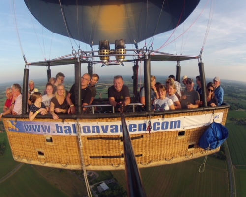 Ballonvaren vanaf Hengelo Gelderland met BAS Ballonvaarten